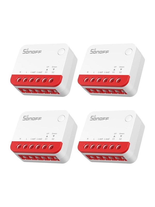 Sonoff Intelligenter ZigBee Rollladenschalter MINI-ZBRBS (4er-Pack)