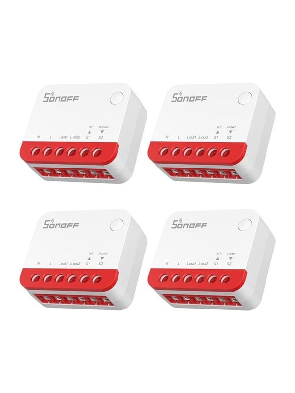 SONOFF MINI-ZBRBS Módulo Mini Interruptor Inteligente Zigbee para Persianas y Cortinas Enrollables con Control de Porcentaje y Soporte para Calibración de Recorrido