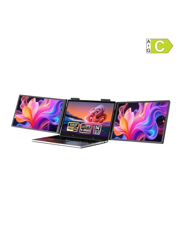 Zeuslap Tragbarer MonitorZEUSLAP ZB14 Dual 14 tragbarer Monitor