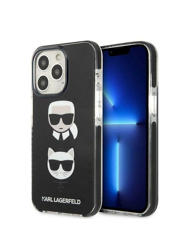 Karl Lagerfeld KarlChoupette Head Case for iPhone 13 Pro Max - Black