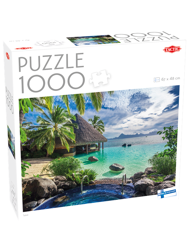 Tactic 1000 pcs puzzle Tahiti
