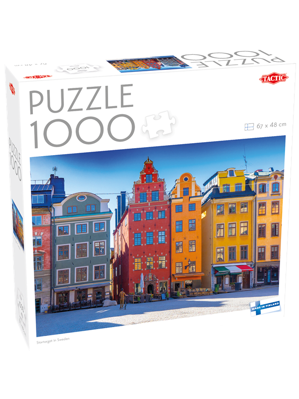 Tactic 1000 pcs puzzle Stortorget in Sweden