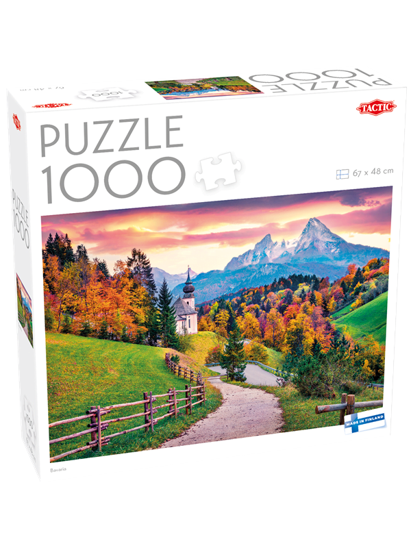 Tactic 1000 pcs puzzle Bavaria