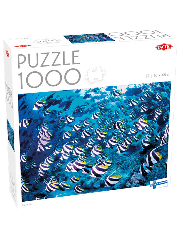 Tactic 1000 pcs puzzle Bannerfish