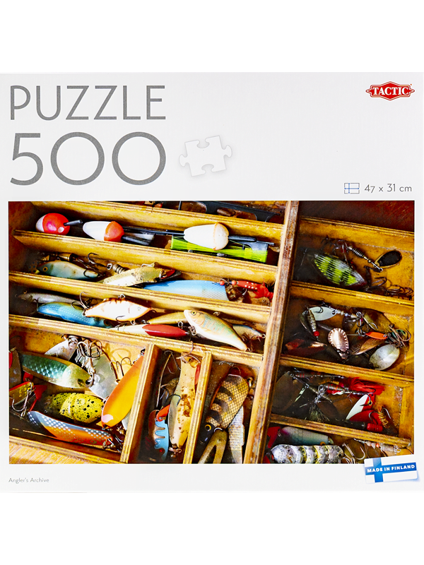 Tactic 500 pcs puzzle Anglers Archive