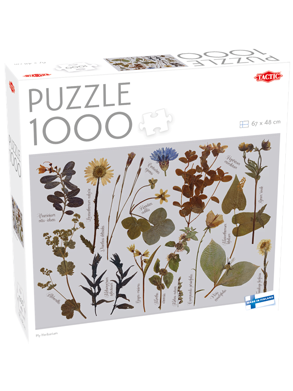 Tactic 1000 pcs puzzle My Herbarium