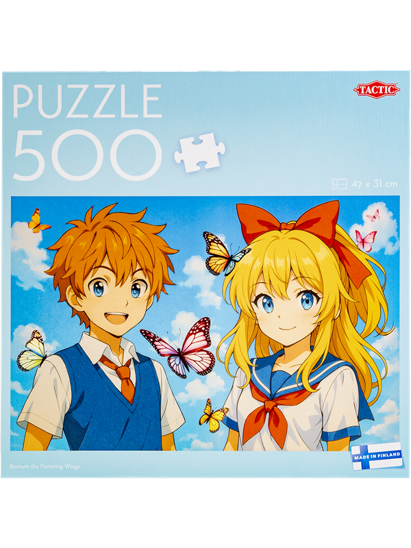 Tactic 500 pcs puzzle Beneath the Fluttering Wings
