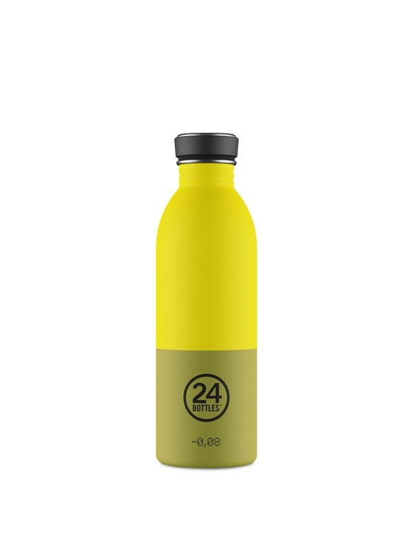 Image of 24Bottles Urban Bottle - Green / Yellow - 500 ml
