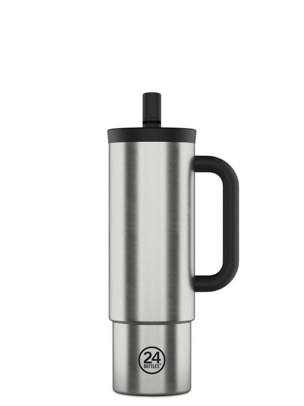Image of 24Bottles - Straw Cup - Brushed Steel - 800 ml