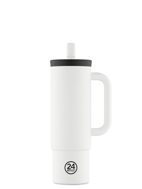 Image of 24Bottles - Straw Cup - Ice White - 800 ml