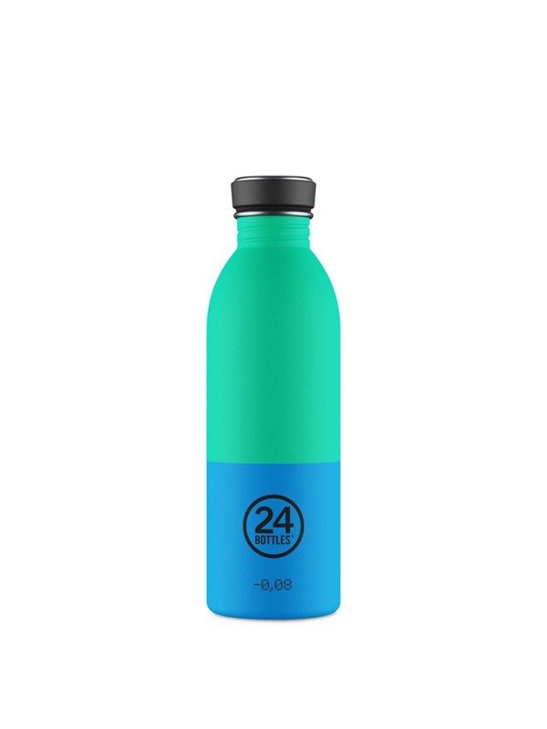 Image of 24Bottles Urban Bottle - Wave - Blue / Green - 500 ml