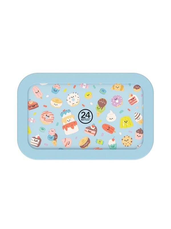 Image of 24Bottles Snackbox Sweet Friends - Blue
