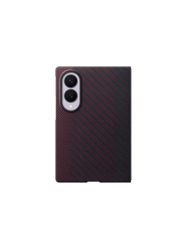 Hülle für Samsung Galaxy Z Fold8 F971, Carbon Magnet Case, Rot EF-KF971SREGWW