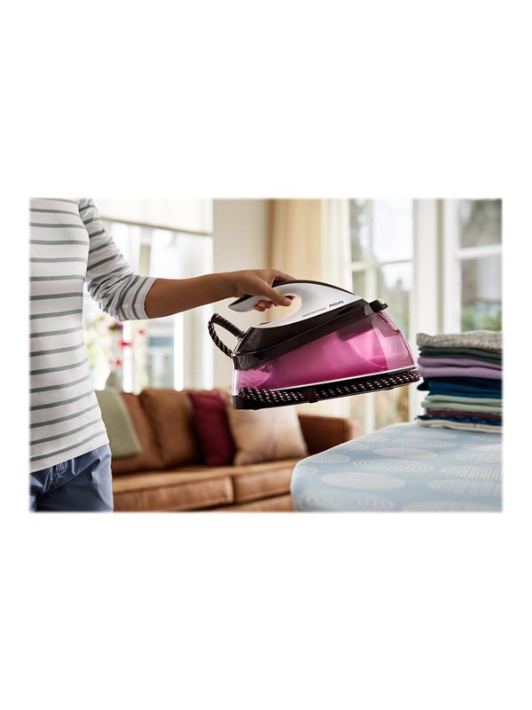 Philips Dampfbügeleisen PerfectCare Compact GC7842/40 - steam generator iron - sole plate: SteamGlide