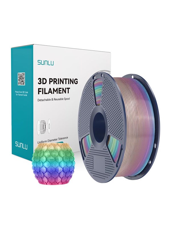 Sunlu PLA Transparent Regenbogen 04 Filament