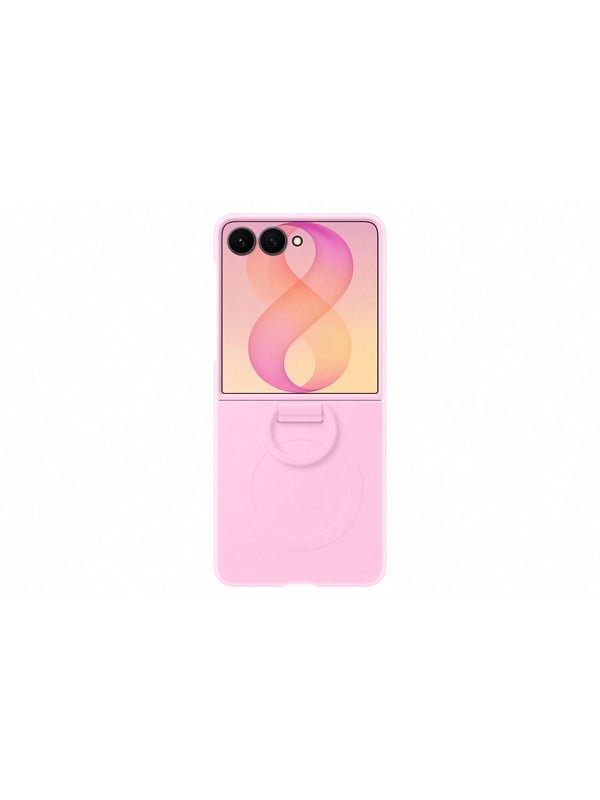 Samsung Samsung Silicone Ring Magnet Case für Galaxy Flip8 violet