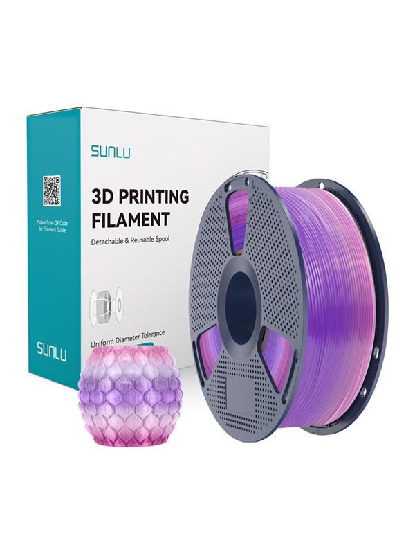 Sunlu PLA Transparent (Rainbow) 03 Filament