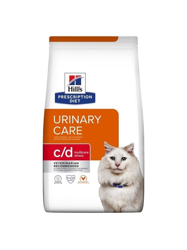 Hills PRESCRIPTION DIET Feline cd Multicare Stress Dry cat food Chicken 8 kg