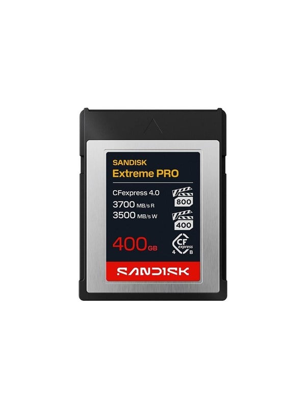 SANDISK Extreme PRO CFexpress 40 Type B - 3700 MBs - 400GB