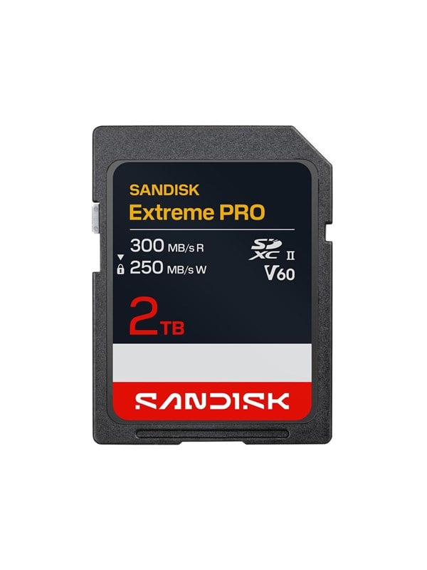 SANDISK Extreme PRO SDXC - 300MBs - 2TB