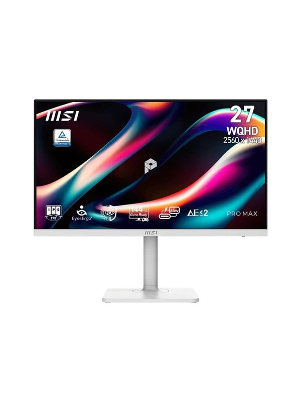 27 MSI PRO MAX 271QPHW E14 - 27  2560 x 1440  144 Hz  IPS