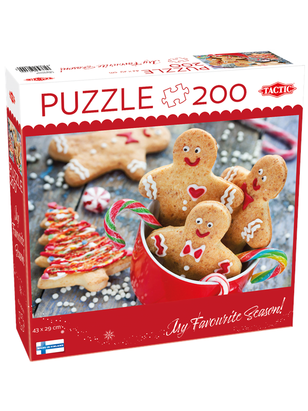 Tactic 200 pcs puzzle Gingerbread Cuties