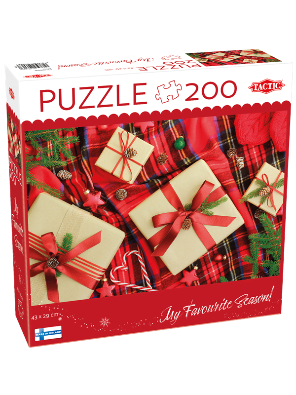 Tactic 200 pcs puzzle Christmas presents