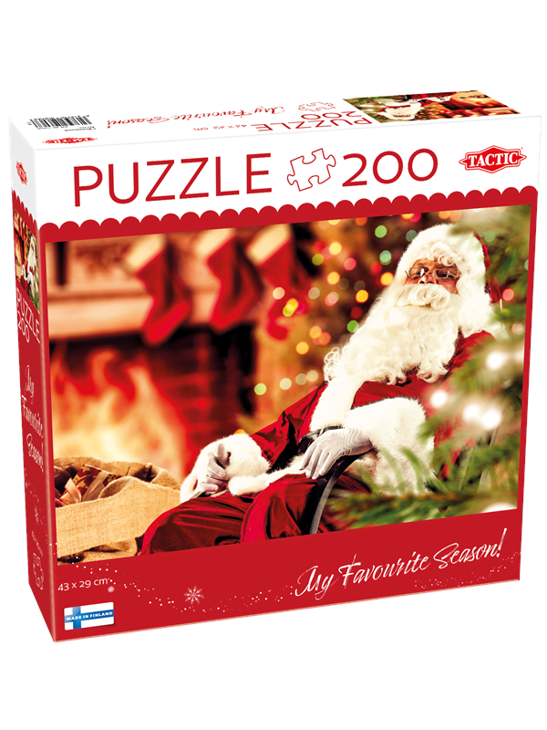 Tactic 200 pcs puzzle Christmas stockings