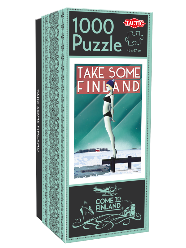 Tactic Come to Finland Take some Finland 1000 pcs puzzle