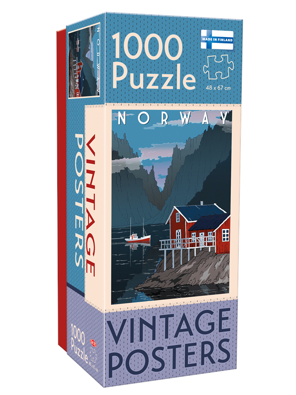 Tactic 1000 pcs Vintage Norway
