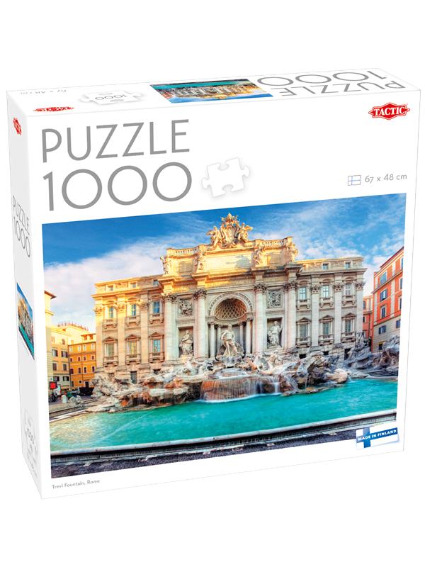 Tactic Around the World Trevi Fountain Rome - 1000 pcs