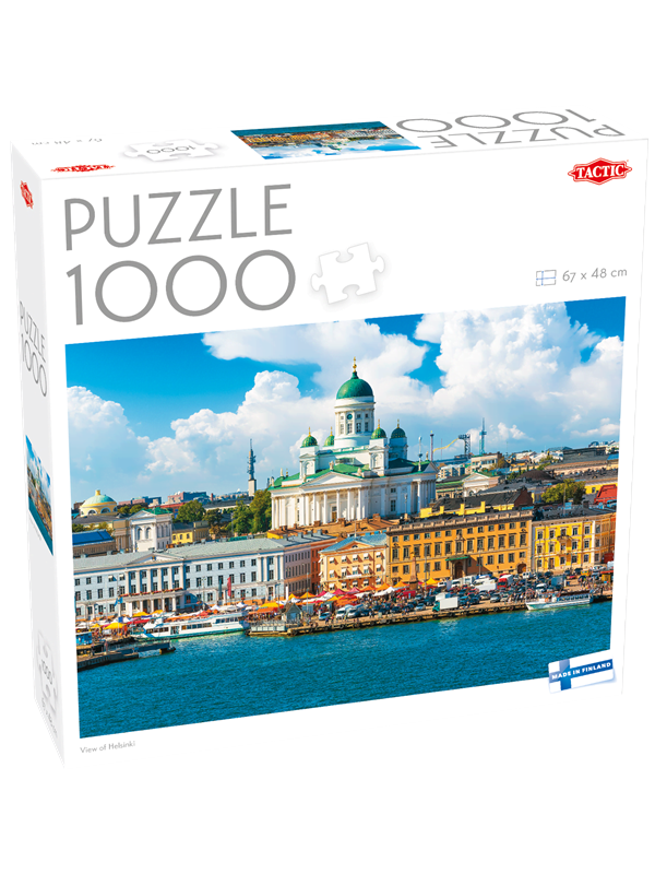 Tactic 1000 pcs puzzle View of Helsinki