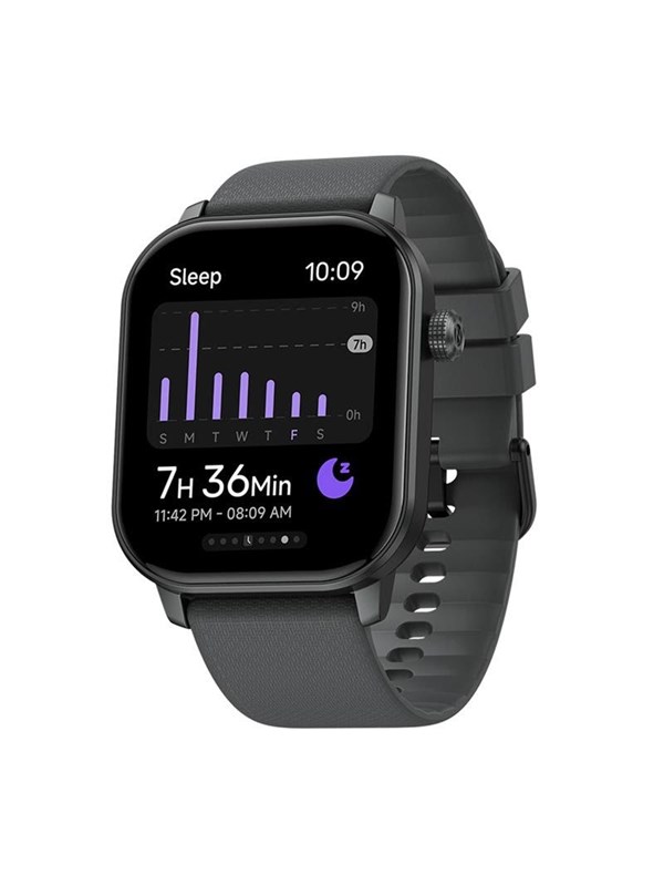 Zeblaze GTS 3 GPS Bluetooth 2,01" Grau Einheitsgröße Wasserdicht 3 ATM SpO2 Herzfrequenzmesser