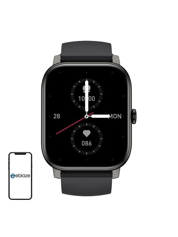Zeblaze Btalk Pro Bluetooth GPS NFC 1,91" Schwarz Einheitsgröße Pulsmesser Schlaf