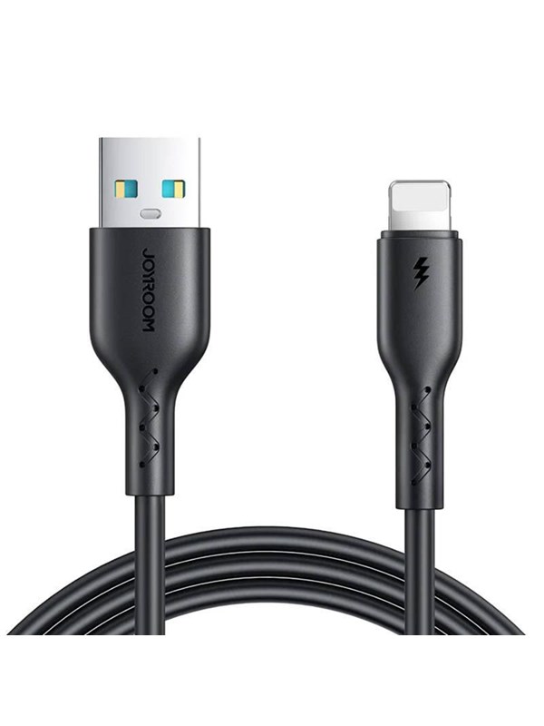 Joyroom Kabel Flash Charge USB zu Lightning  SA26-AL3 3A  1m schwarz