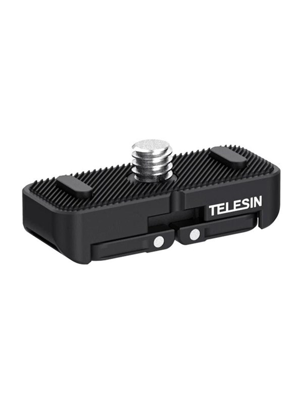 Telesin Halterung für Insta360 X4 mit 1/4"-Gewinde und Schwingungsdämpfer-Silikon