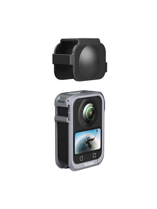 Metallgehäuse Telesin für DJI Osmo 360 mit universeller Montage
