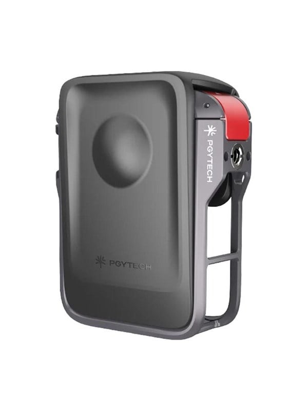 Gehäuse PGYTECH P-63B-010 für DJI OSMO 360 Grau Aluminium Silikon
