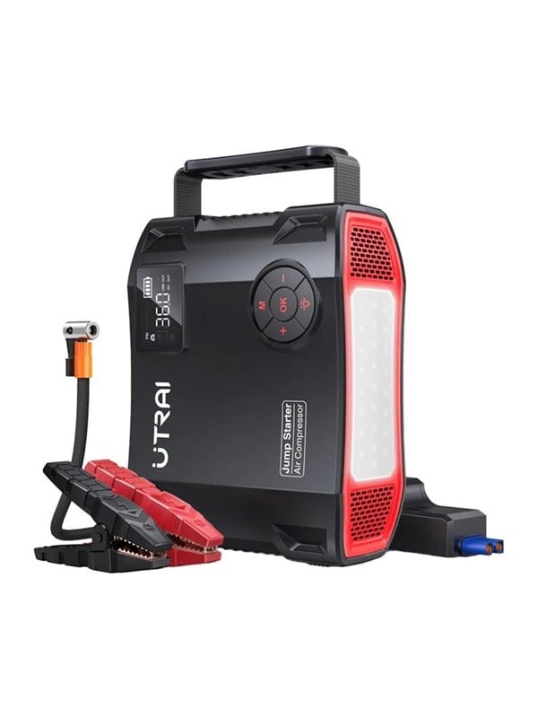 UTRAI JS5 Auto-Starthilfe mit Kompressor