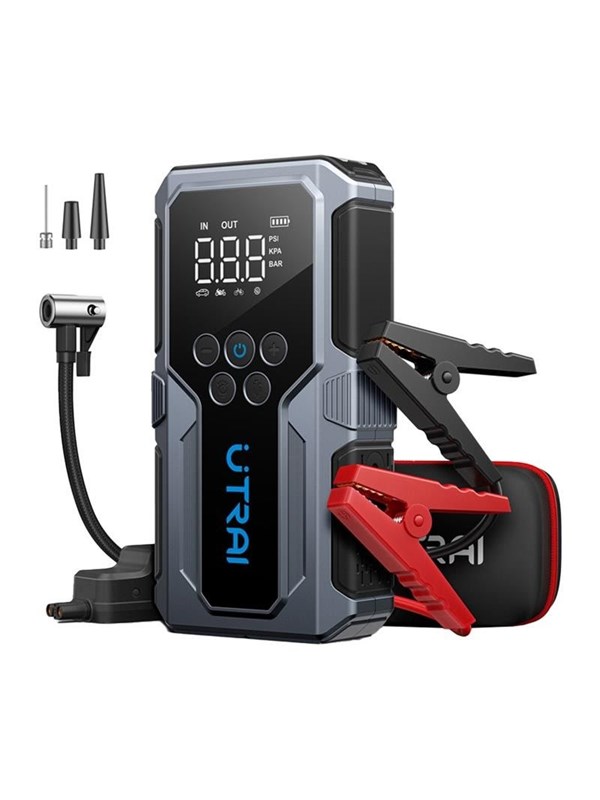 Starthilfe Utrai 5000A Kompressor 150 PSI LED 18W USB-C