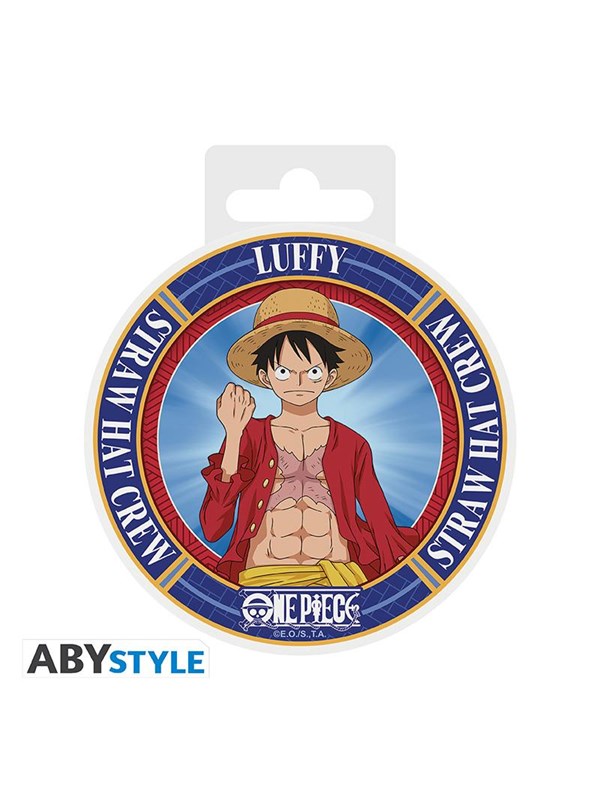 Image of ABYstyle - One Piece - Ceramic Coaster - Monkey D. Luffy - Untersetzer