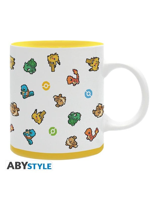 Image of ABYstyle - Pokemon - Pixel Art Mug (320ml) - Becher