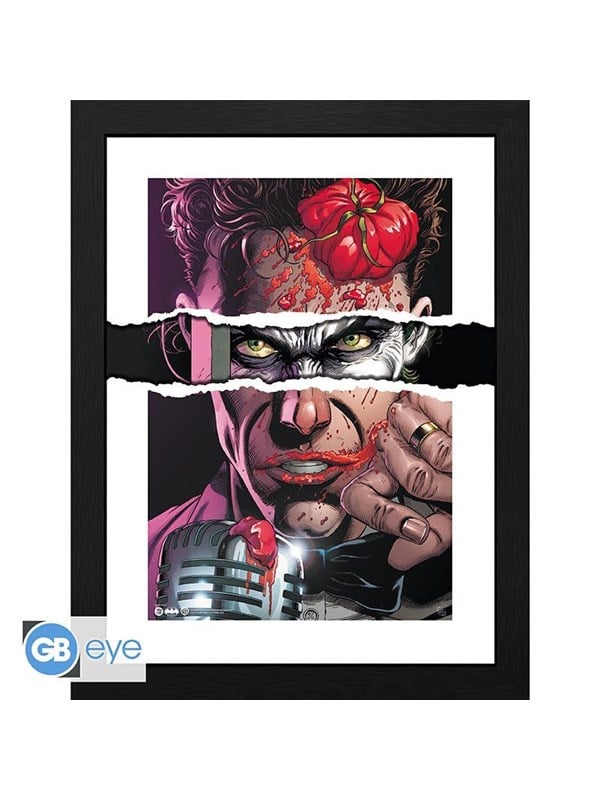Image of ABYstyle - DC Comics - The Joker Framed Print (30.5 x 40.6cm) - Bild