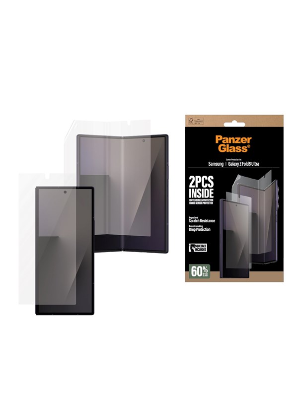 PanzerGlass Displayschutzfolie Glas & Folie für das Samsung Galaxy Z Fold 8 Ultra