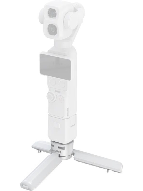 Trípode de sobremesa SmallRig para cámaras DJI Osmo 4 Pro / Pocket 4 / Pocket 3 / Action 6/5 Pro, mini trípode para cámaras con capacidad de carga de 500g.