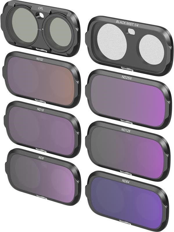 Kit de Filtros SmallRig para Insta360 Luna Ultra con Filtro ND16 / ND64 / ND128 / CPL, Reduce la Luz Uniformemente, Minimiza el Cambio de Color -6688