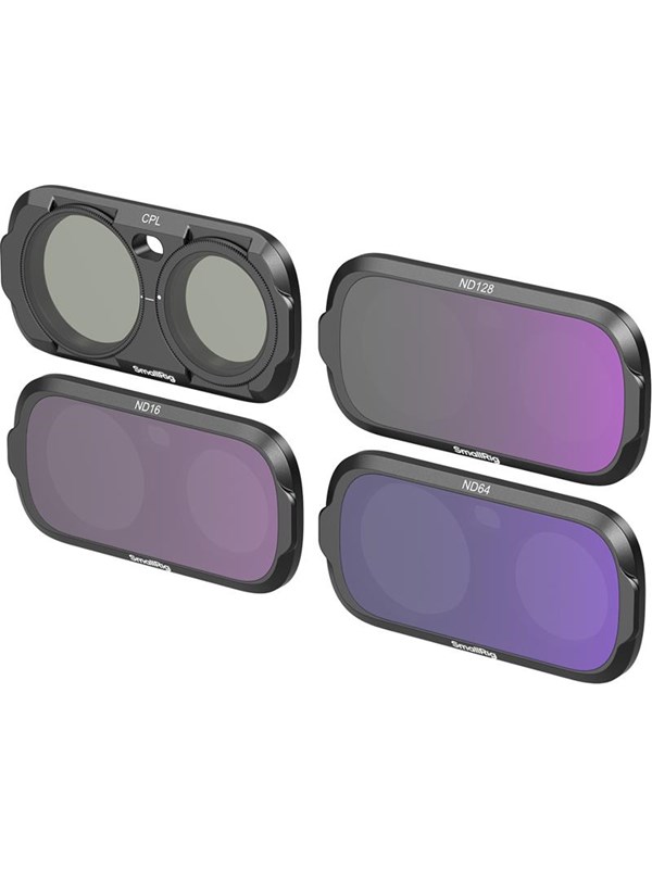 Kit de Filtros SmallRig para Insta360 Luna Ultra con Filtro ND16 / ND64 / ND128 / CPL, Reduce la Luz Uniformemente, Minimiza el Cambio de Color -6688