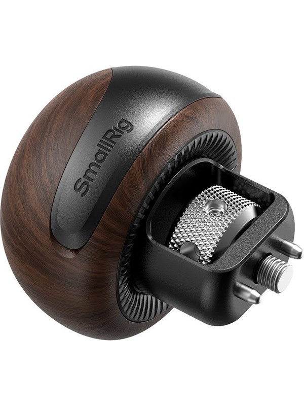 SmallRig 5926 Mini Wooden Side Handle with 14-20 Locating Screw