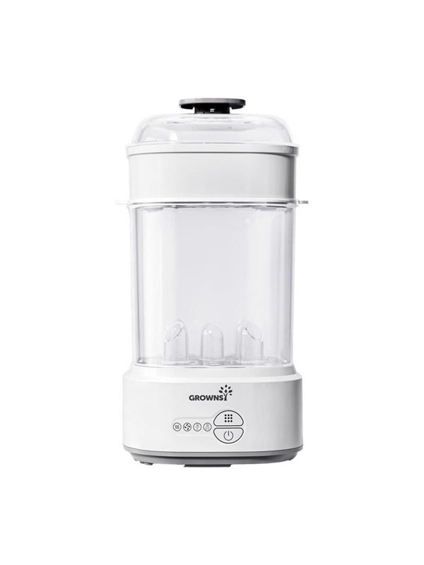 Grownsy Flaschensterilisator mit Trockner grau