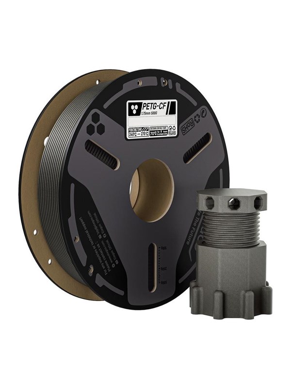 Filament PETG-CF Elegoo Grau 1,75 mm Carbon Hochfest